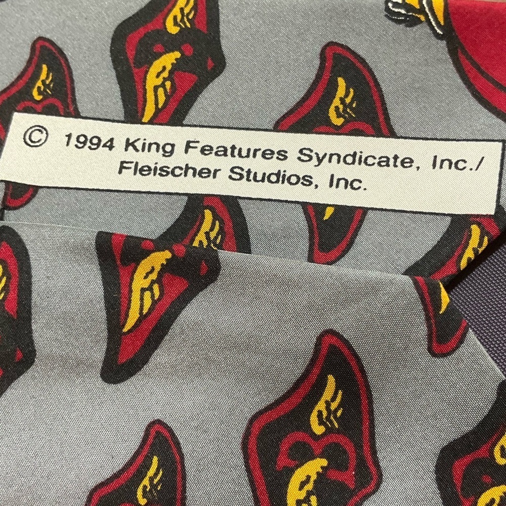 Beans McGee Betty Boop Silk Tie - Picture 3 of 4